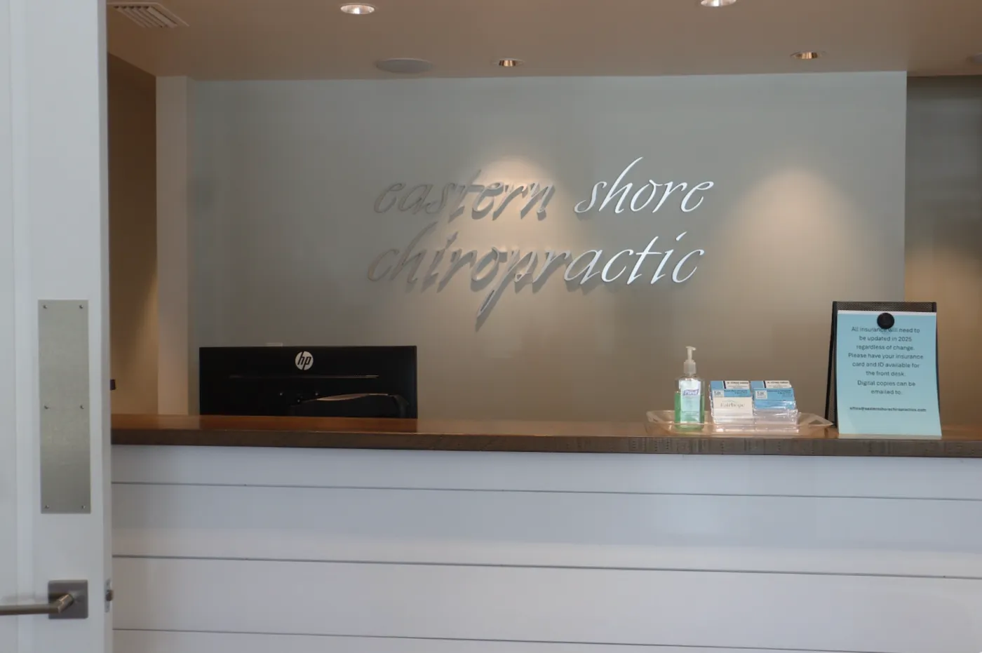 ESC Chiropractor Front Desk